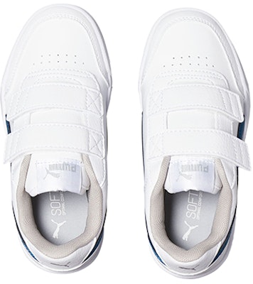 (PS) Zapatillas Puma Caracal Banded Blancas/Azules Casual. 370530-09 Lookbook (PS) Zapatillas Puma Caracal Banded Blancas/Azules Casual. 370530-09