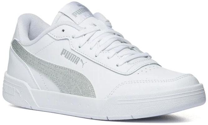 (PS) 푸마 카라칼 글리터 주니어 실버/화이트 (Puma Caracal Glitter Jr Silver/White) 373075-02 Shop (PS) 푸마 카라칼 글리터 주니어 실버/화이트 (Puma Caracal Glitter Jr Silver/White) 373075-02