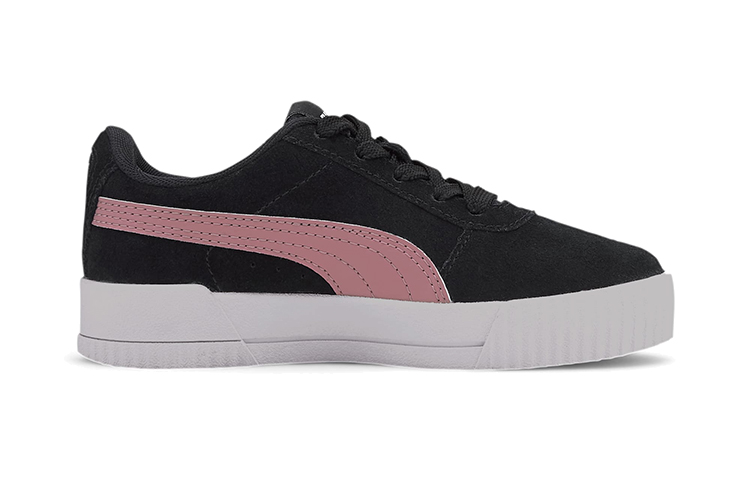 (PS) Puma Carina Casual Board Shoes Black/Pink/White 圖 2
