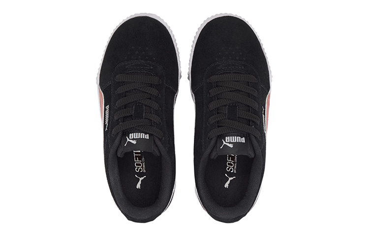 (PS) Puma Carina Casual Board Shoes Black/Pink/White 圖 3