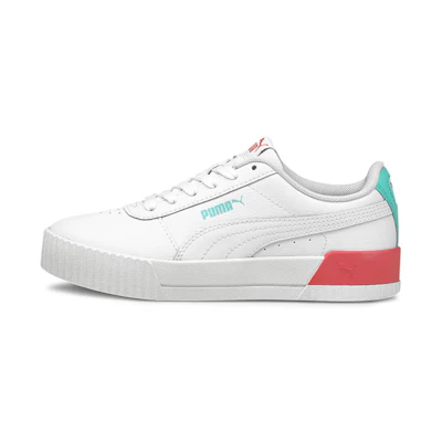 (PS) Puma Carina 'White Pink Blue'