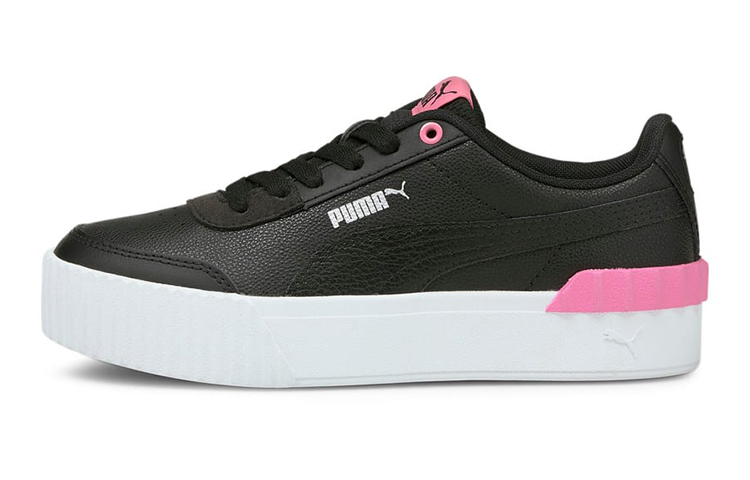 (Preschool) Puma Carina Lift 'Black Pink' 374225-02
