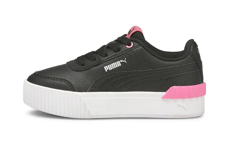 (Preschool) Puma Carina Lift 'Black Pink' 374226-02
