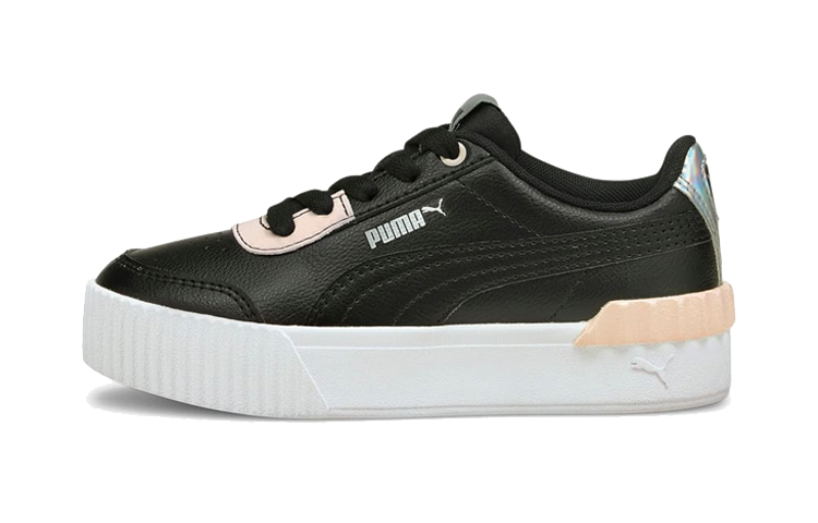 (Preschool) Puma Carina Lift 'Shine Black' 380553-02