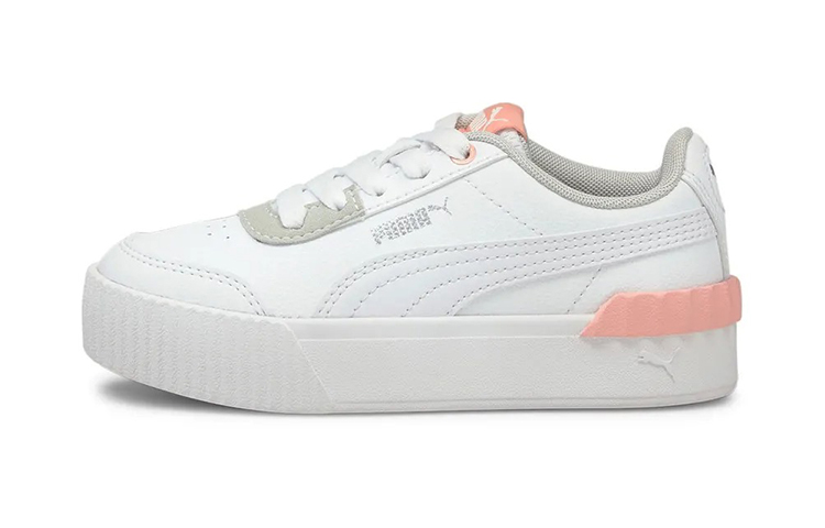 (Preschool) Puma Carina Lift 'White Pink' 374226-01