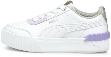(Preschool) Puma Carina Lift 'White Purple' 380553-01 (Preschool) Puma Carina Lift 'White Purple' 380553-01
