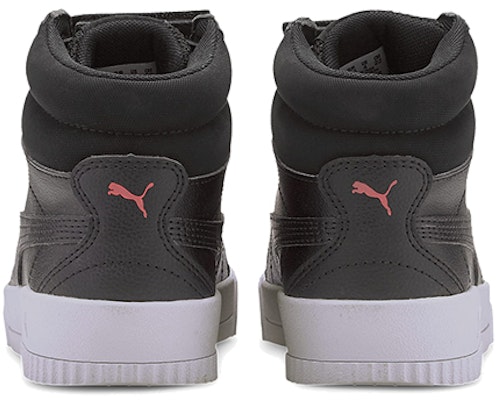 (Youth) Puma Carina Mid Mid-high Board Shoes Black/White 374440-02 Shop (Youth) Puma Carina Mid Mid-high Board Shoes Black/White 374440-02