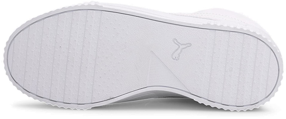 (Youth) Puma Carina Mid Mid-high Board Shoes White 374440-01 Details for (Youth) Puma Carina Mid Mid-high Board Shoes White 374440-01
