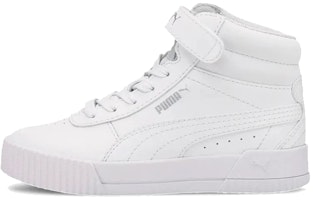 (Preschool) Puma Carina Mid 'White Velcro' 374441-01 (Preschool) Puma Carina Mid 'White Velcro' 374441-01