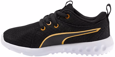 (Preschool) Puma Carson 2 Metallic Mesh 'Black' 193235-01 (Preschool) Puma Carson 2 Metallic Mesh 'Black' 193235-01