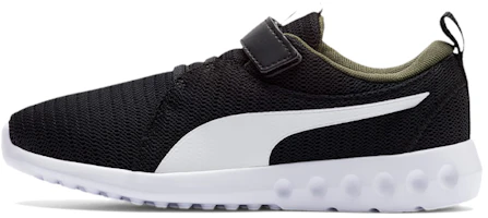 (Preschool) Puma Carson 2 V Sports Sneakers Black/White 190565-11 (Preschool) Puma Carson 2 V Sports Sneakers Black/White 190565-11