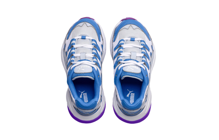 Lookbook 幼童 Puma Cell Alien Cosmic 減震耐磨 低筒運動訓練鞋 藍白