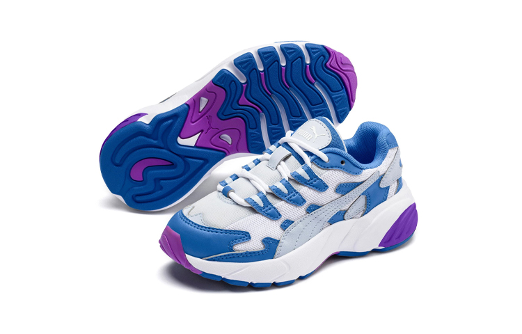 Shop 幼童 Puma Cell Alien Cosmic 減震耐磨 低筒運動訓練鞋 藍白