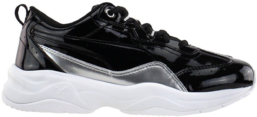 (JR) 彪马Cilia漆皮低帮跑鞋黑色 371629-02 Order (JR) 彪马Cilia漆皮低帮跑鞋黑色 371629-02