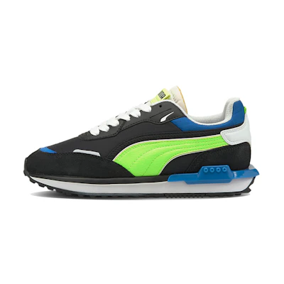 (PS) Puma City Rider 'Electric Black Green'