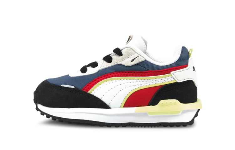 Buy (PS) (幼児用) プーマ シティライダー AC 'ブルーブラックレッドパッチワーク' 382676-03 382676-03