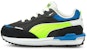 (PS) Puma City Rider Electric 'Hitam Hijau Glare' 382669-01