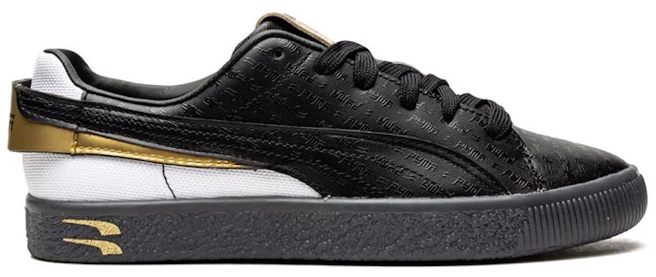 (Preschool) Puma Clyde 'Speed Tribes Black' 375920-01 Order (Preschool) Puma Clyde 'Speed Tribes Black' 375920-01