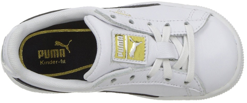 (Preschool) Puma Clyde 'White Blue' 364663-03 Shop (Preschool) Puma Clyde 'White Blue' 364663-03