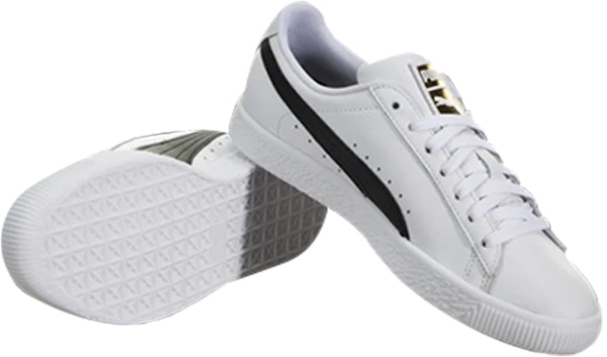 (Preschool) Puma Clyde Core L. Foil 'White Black' 364661-01 Lookbook (Preschool) Puma Clyde Core L. Foil 'White Black' 364661-01