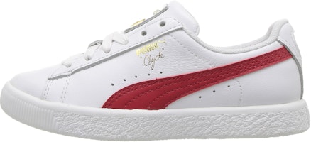 (Preschool) Puma Clyde Court 'White Red' 364662-04 (Preschool) Puma Clyde Court 'White Red' 364662-04