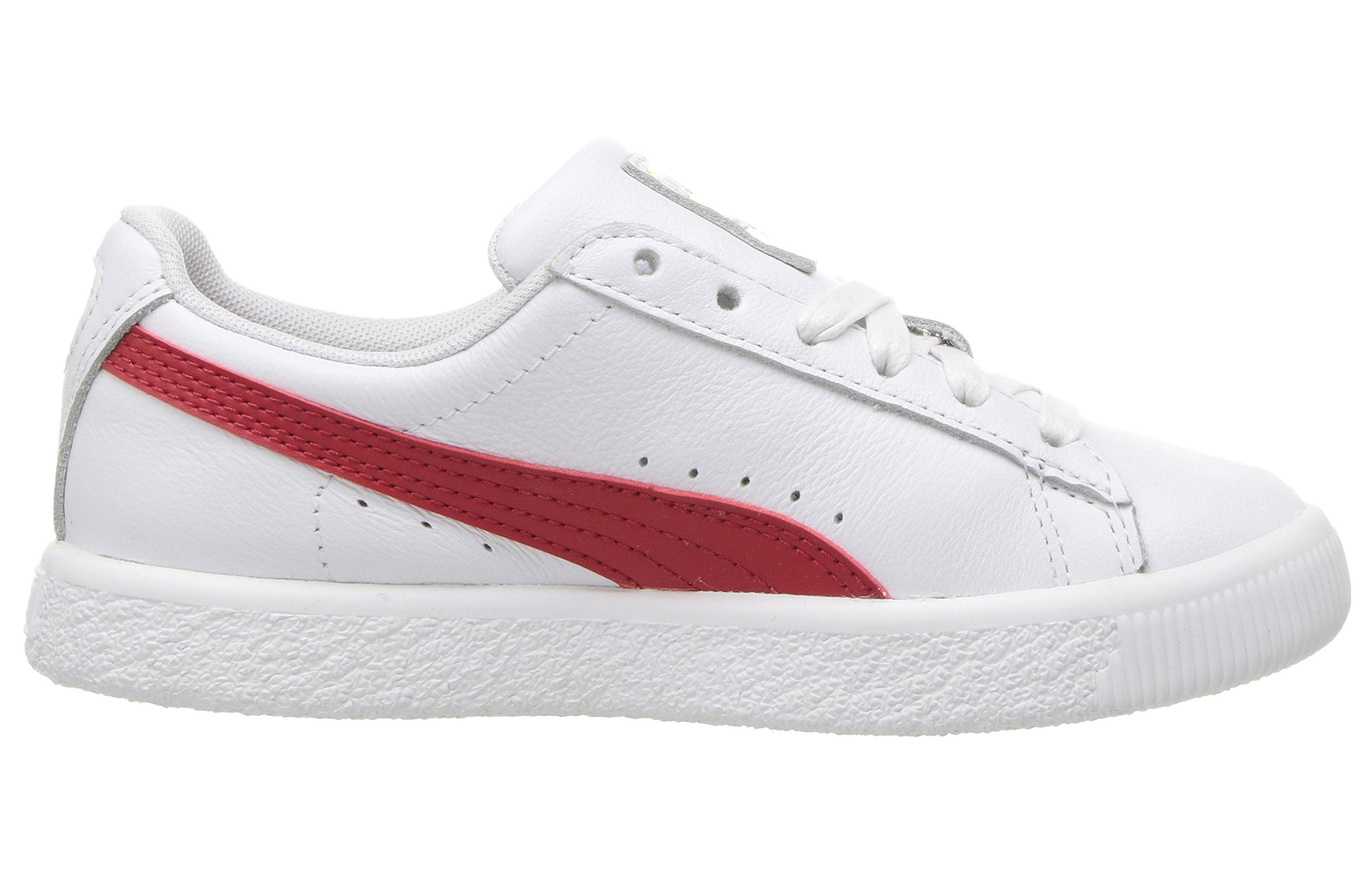Order (Preschool) Puma Clyde Court 'White Red' 364662-04