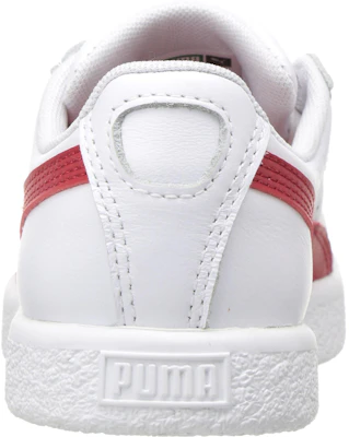 (Preschool) Puma Clyde Court 'White Red' 364662-04 Details for (Preschool) Puma Clyde Court 'White Red' 364662-04