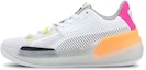 Buy (Preschool) Puma Clyde Hardwood Retro Fantasy 'White Pink Orange' 194165-01