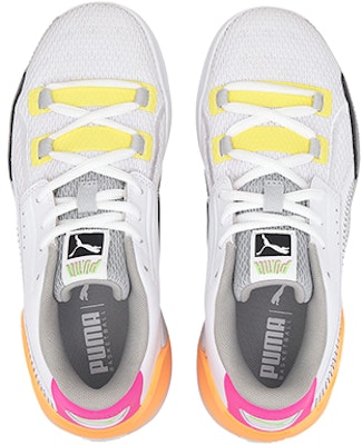 (Preschool) Puma Clyde Hardwood Retro Fantasy 'White Pink Orange' 194165-01 Lookbook (Preschool) Puma Clyde Hardwood Retro Fantasy 'White Pink Orange' 194165-01