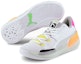 Purchase (Preschool) Puma Clyde Hardwood Retro Fantasy 'White Pink Orange' 194165-01