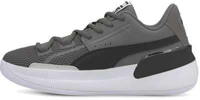 (Preschool) Puma Clyde Hardwood Team 'Gray Black White' 194455-03 (Preschool) Puma Clyde Hardwood Team 'Gray Black White' 194455-03