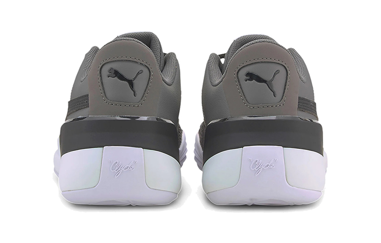 Shop (Preschool) Puma Clyde Hardwood Team 'Gray Black White' 194455-03