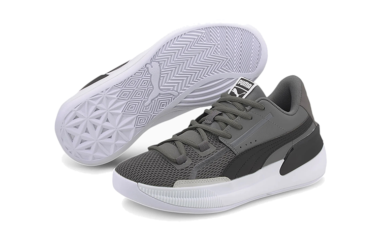 Purchase (Preschool) Puma Clyde Hardwood Team 'Gray Black White' 194455-03