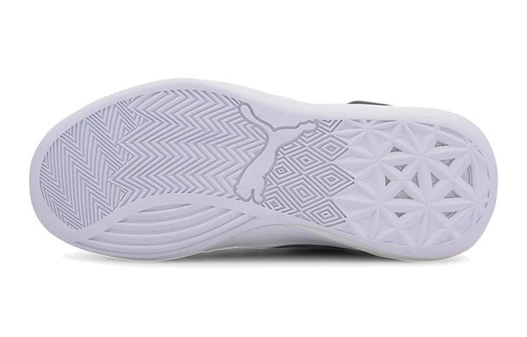 Details for (Preschool) Puma Clyde Hardwood Team 'Gray Black White' 194455-03