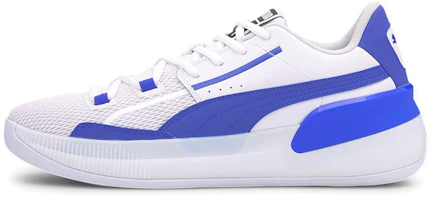 (Preschool) Puma Clyde Hardwood Team 'White Blue' 194455-05 (Preschool) Puma Clyde Hardwood Team 'White Blue' 194455-05
