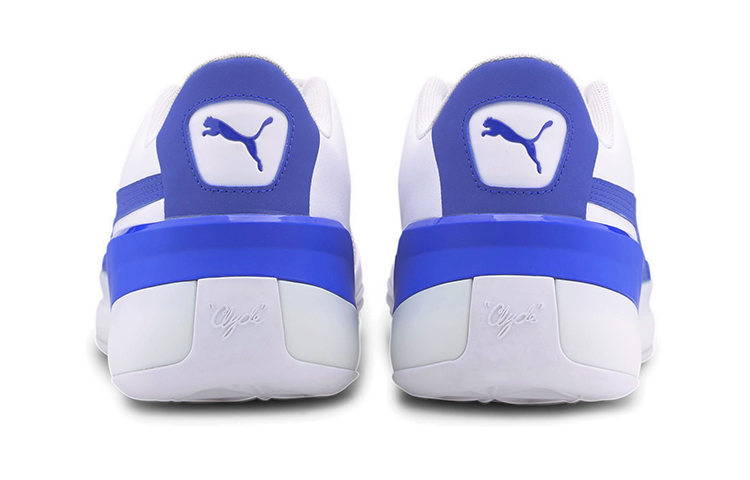 Shop (Preschool) Puma Clyde Hardwood Team 'White Blue' 194455-05