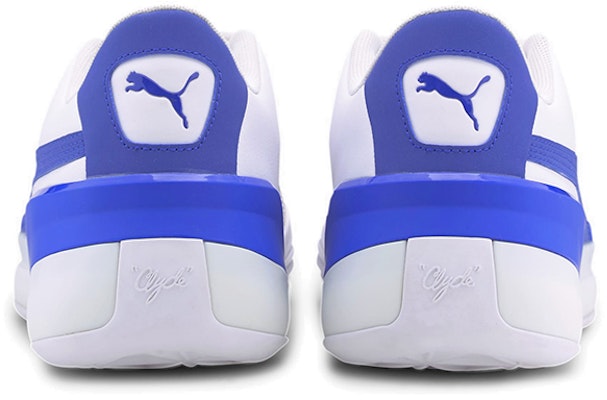 (Preschool) Puma Clyde Hardwood Team 'White Blue' 194455-05 Shop (Preschool) Puma Clyde Hardwood Team 'White Blue' 194455-05