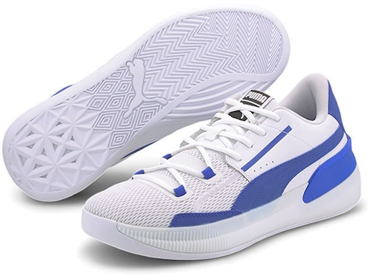 (Preschool) Puma Clyde Hardwood Team 'White Blue' 194455-05 Purchase (Preschool) Puma Clyde Hardwood Team 'White Blue' 194455-05