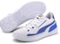 (Preschool) Puma Clyde Hardwood Team 'White Blue' 194455-05