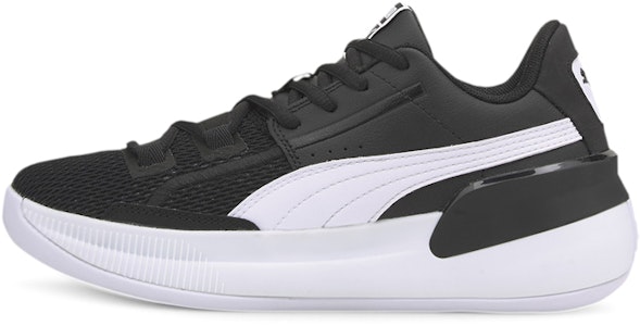 (PS) プーマ クライド ハードウッド チームLOW 黒/白 194455-02 Buy (PS) プーマ クライド ハードウッド チームLOW 黒/白 194455-02