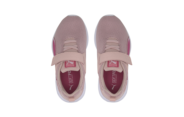Lookbook 幼童 Puma Comet 輕便舒適 魔術貼運動鞋 粉色