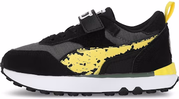 (Preschool) Puma x SPONGEBOB SQUAREPANTS Rider FV 'Black Yellow' 393886-01 (Preschool) Puma x SPONGEBOB SQUAREPANTS Rider FV 'Black Yellow' 393886-01