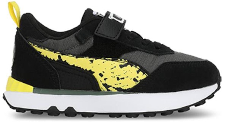 (PS) Puma x BOB ESPONJA Rider FV 'Negro Amarillo' 393886-01 Order (PS) Puma x BOB ESPONJA Rider FV 'Negro Amarillo' 393886-01