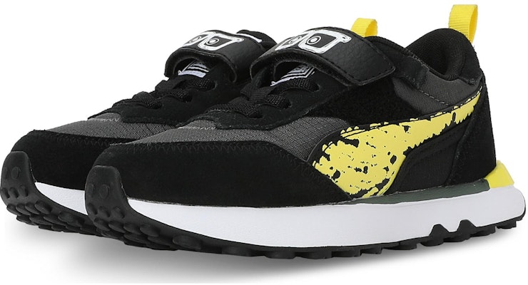 (PS) Puma x BOB ESPONJA Rider FV 'Negro Amarillo' 393886-01 Lookbook (PS) Puma x BOB ESPONJA Rider FV 'Negro Amarillo' 393886-01