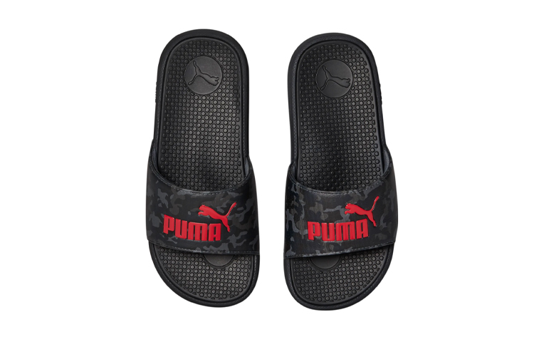 Lookbook (Preschool) Puma Cool Cat Camo 'Black' 382617-02