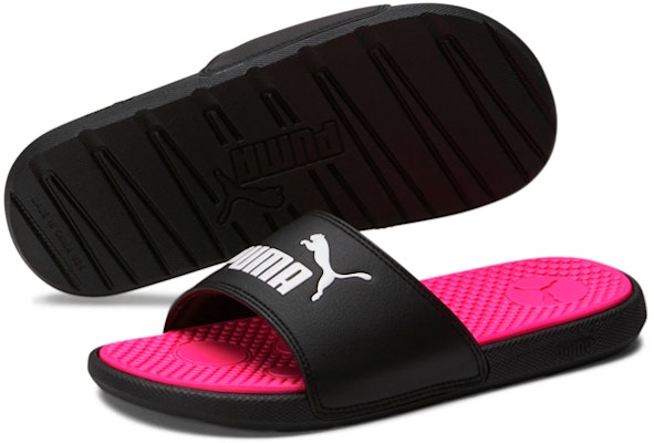 (PS) Puma Cool Cat Selipar 'Hitam Merah Jambu' 371025-06 Lookbook (PS) Puma Cool Cat Selipar 'Hitam Merah Jambu' 371025-06