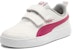 (PS) Puma Courtflex V2 'Beige Pink' Kasut Kanak-Kanak Beige Merah Jambu 371543-05
