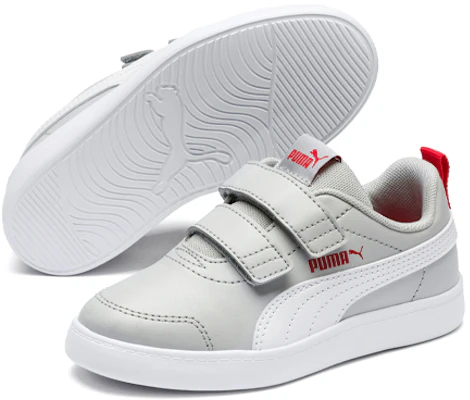 (PS) Puma Courtflex V2 ''Grijs Rood'' 371543-02 Lookbook (PS) Puma Courtflex V2 ''Grijs Rood'' 371543-02