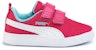 (PS) Puma Courtflex V2 Kasut Leisure Papan Pink/Biru 371758-02