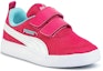 Lookbook (PS) Puma Courtflex V2 Kasut Leisure Papan Pink/Biru 371758-02